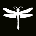 Glitter Tattoo Stencil - Dragonfly