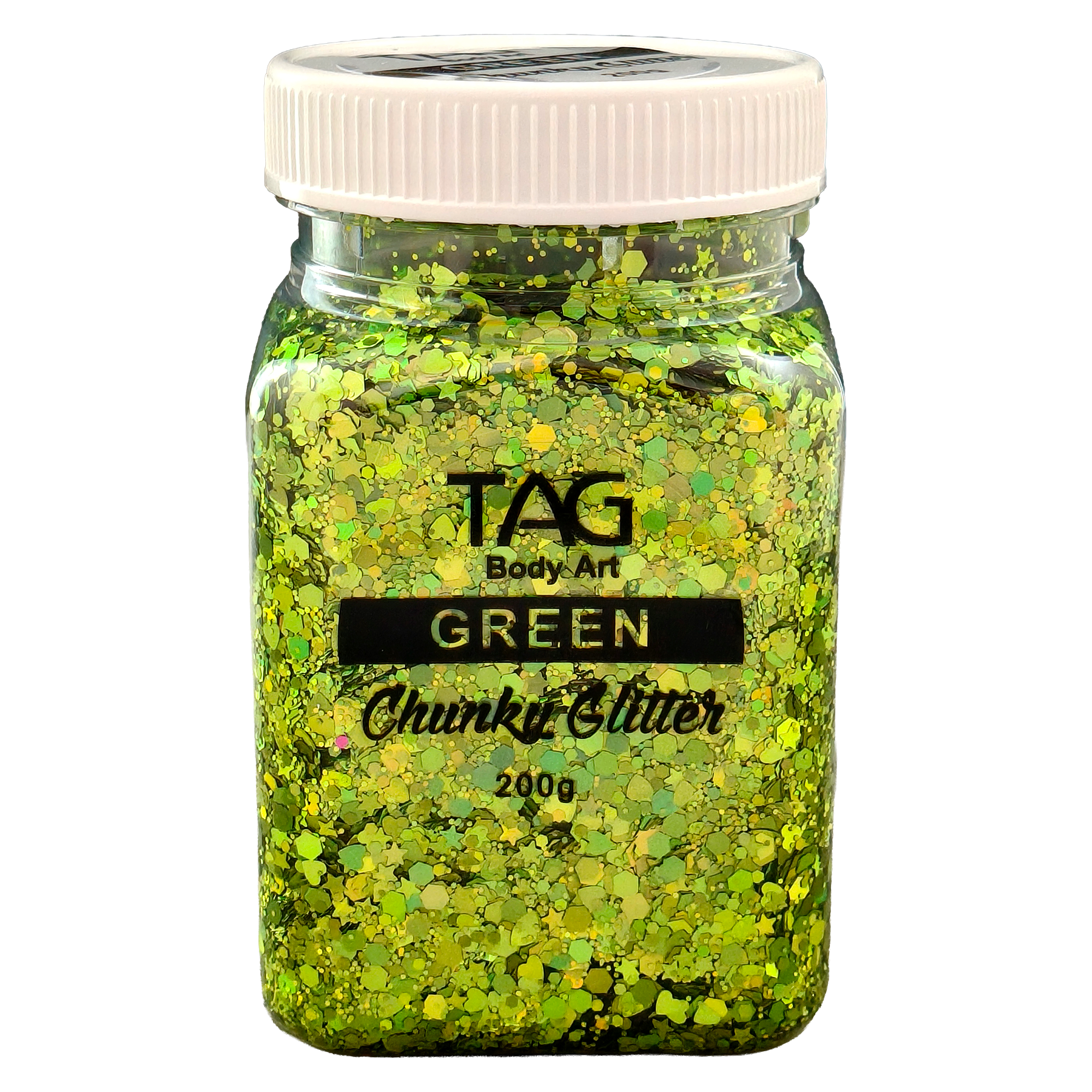 Green Chunky Glitter