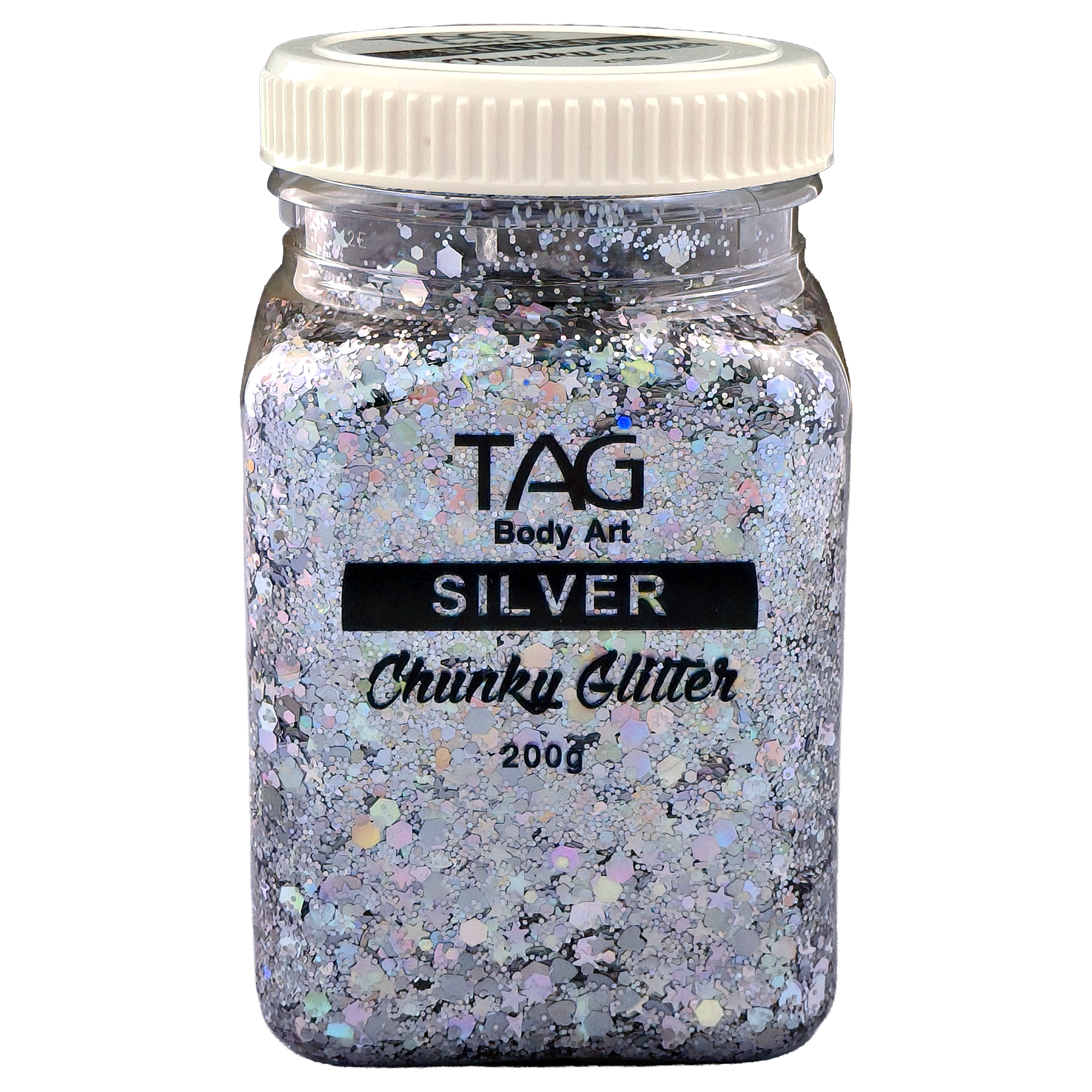 Silver Chunky Glitter