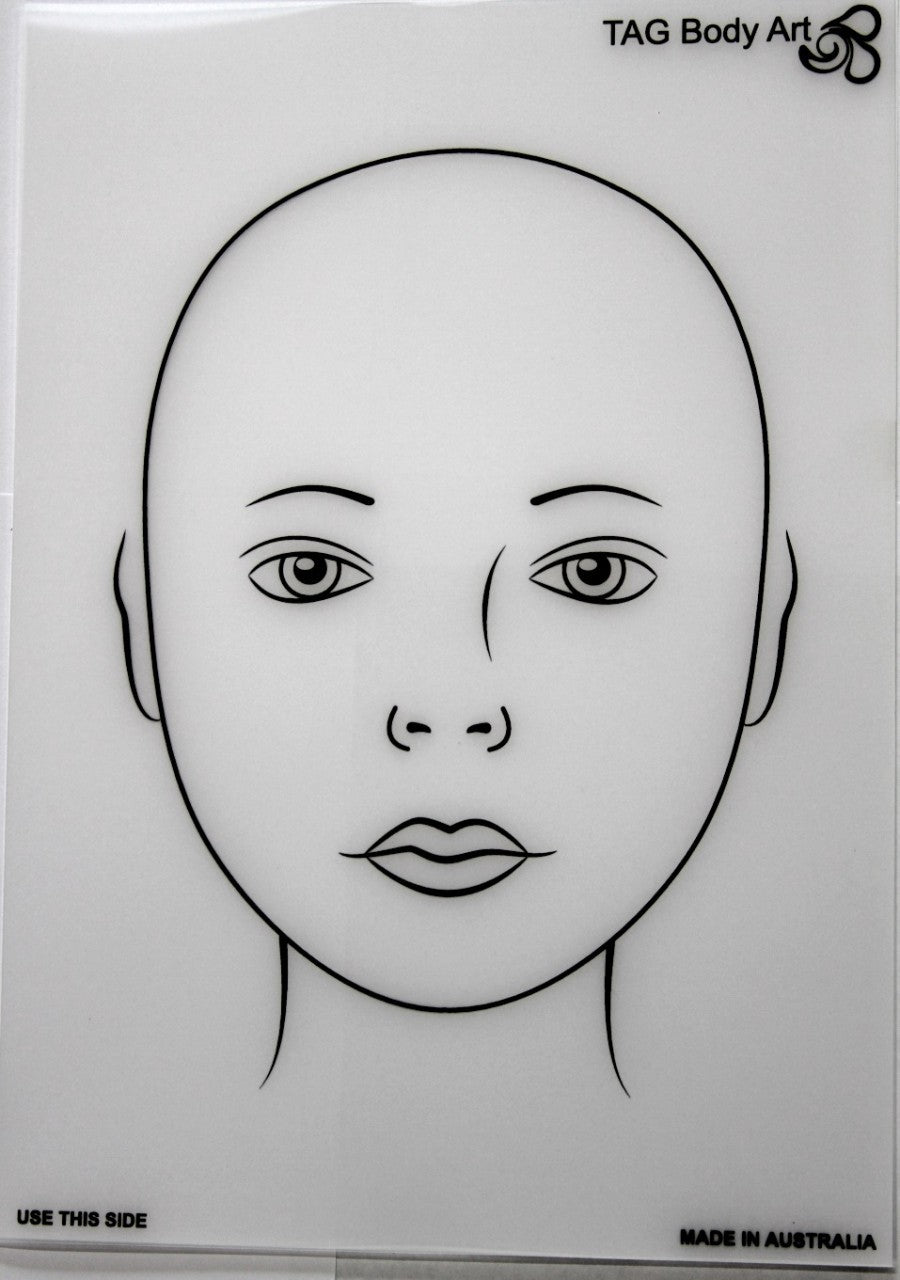 Face Paint Practice Mat