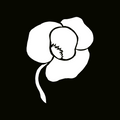Glitter Tattoo Stencil - Poppy