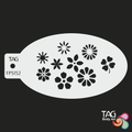 Face Paint Stencil - Petal Parade