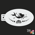 Face Paint Stencil - Mermaid Magic