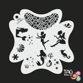 Face Paint Stencil - Enchanted Ocean