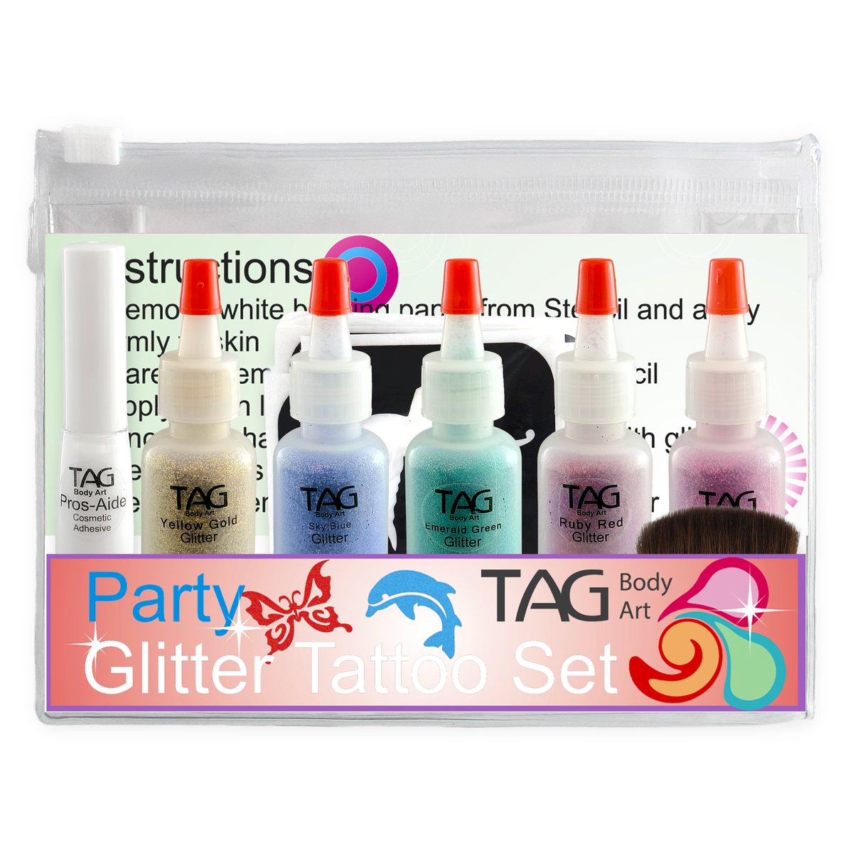 Glitter Tattoo Party Kit