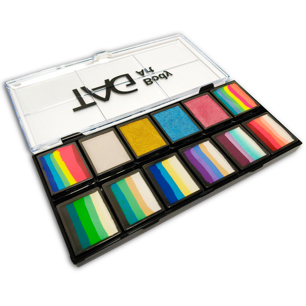 Face and Body Paint Palette - Rainbow Fairy Garden