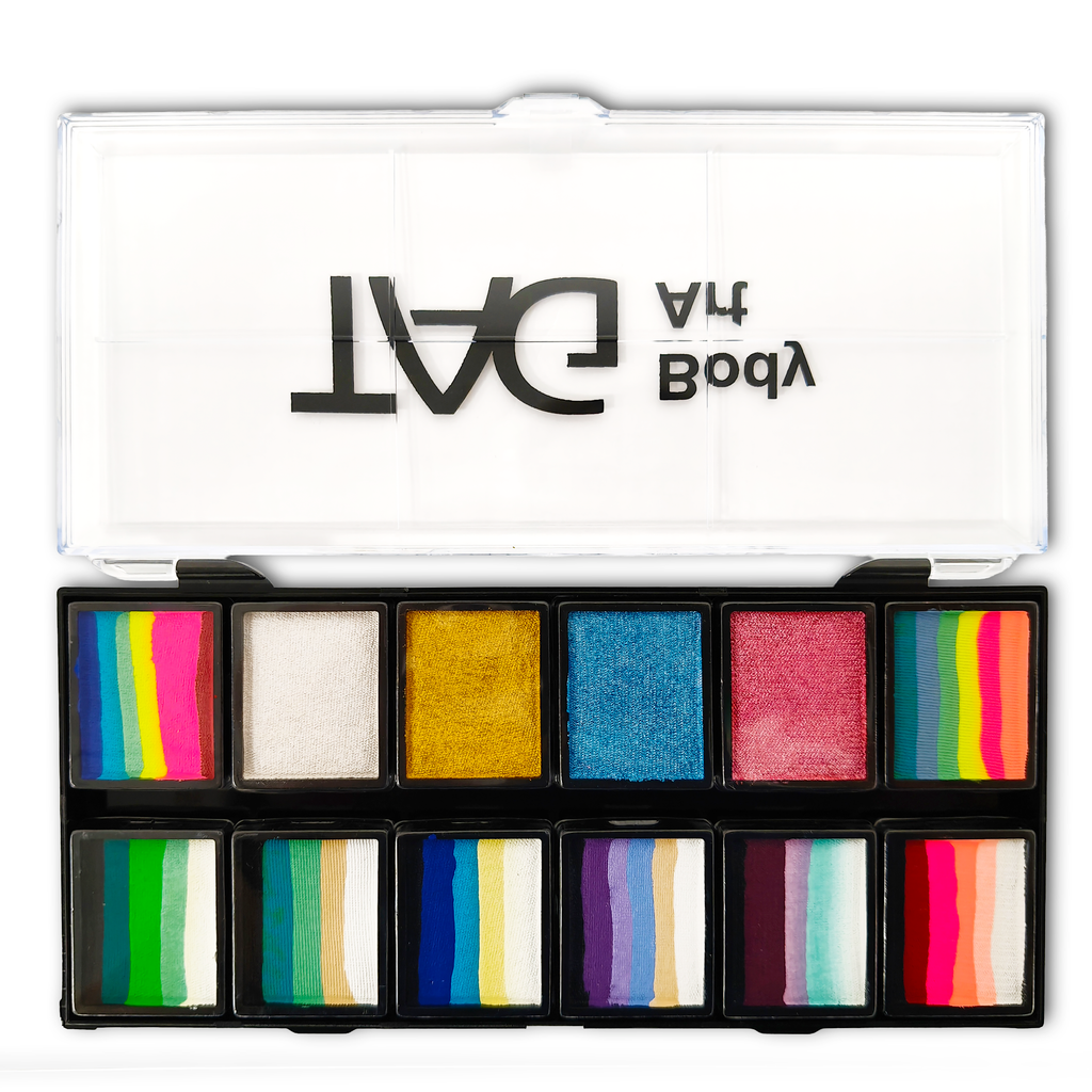 Face and Body Paint Palette - Rainbow Fairy Garden