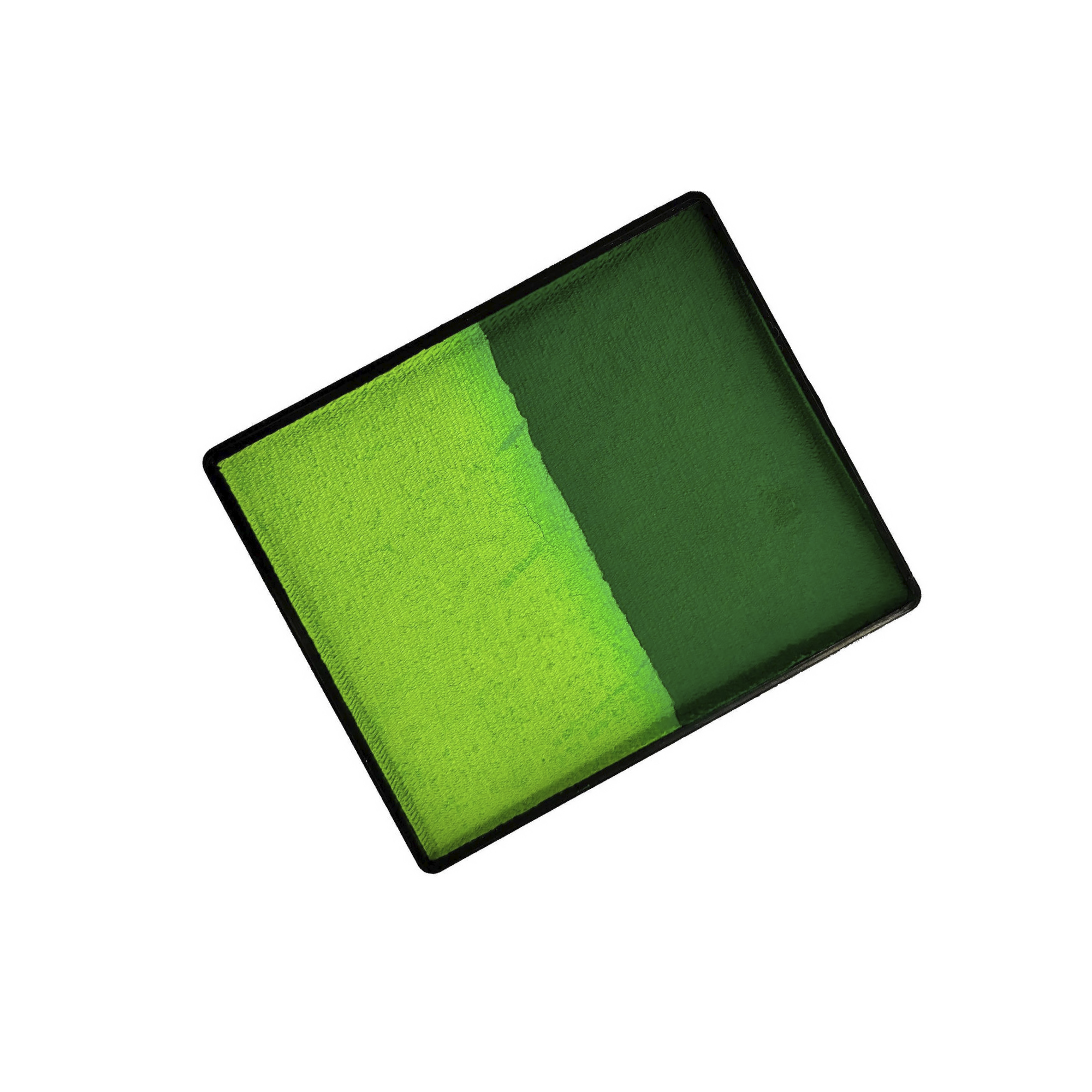 Light Green & Medium Green Split Cake - 50g -SECONDS