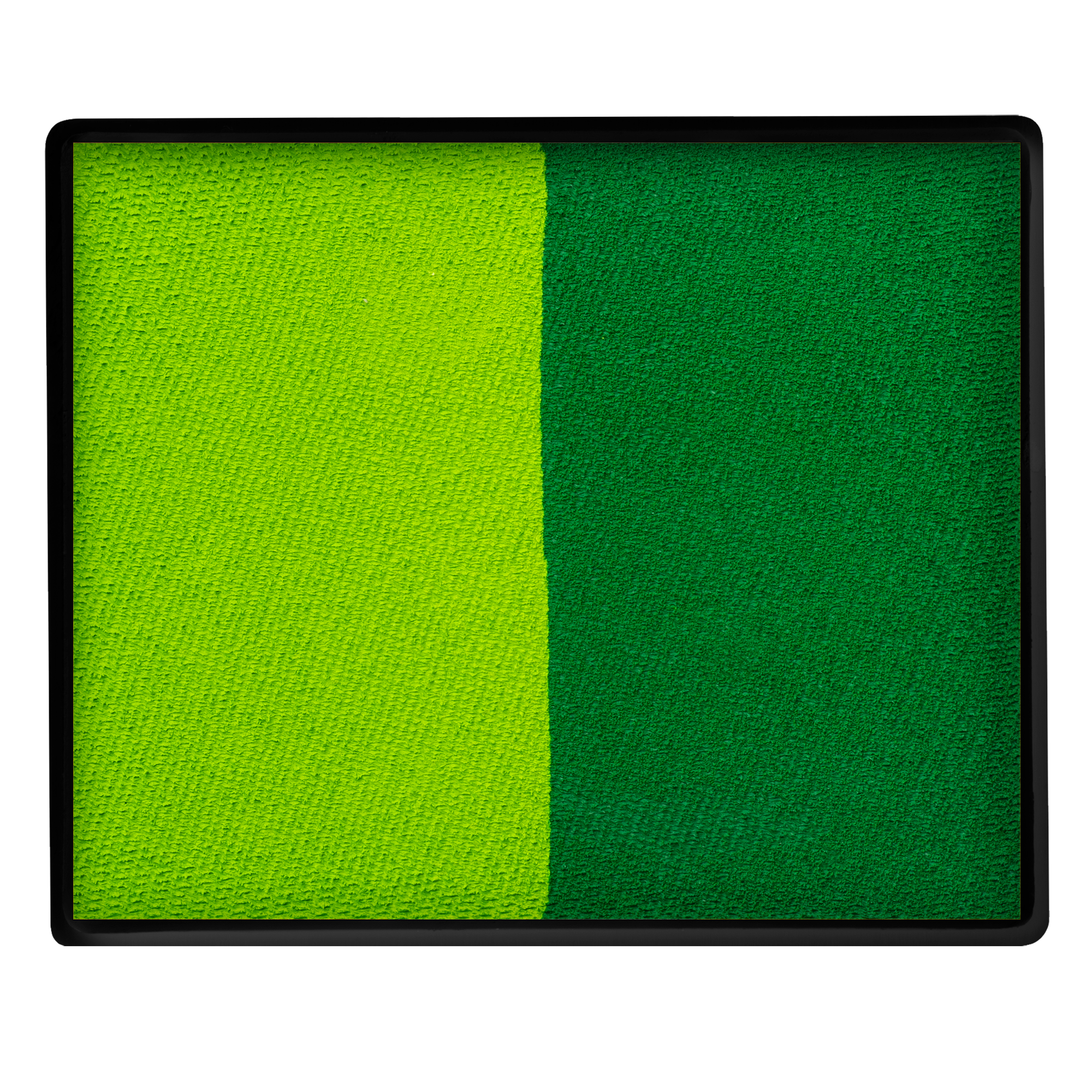 Face Paint Split Cake - Light Green and Medium Green