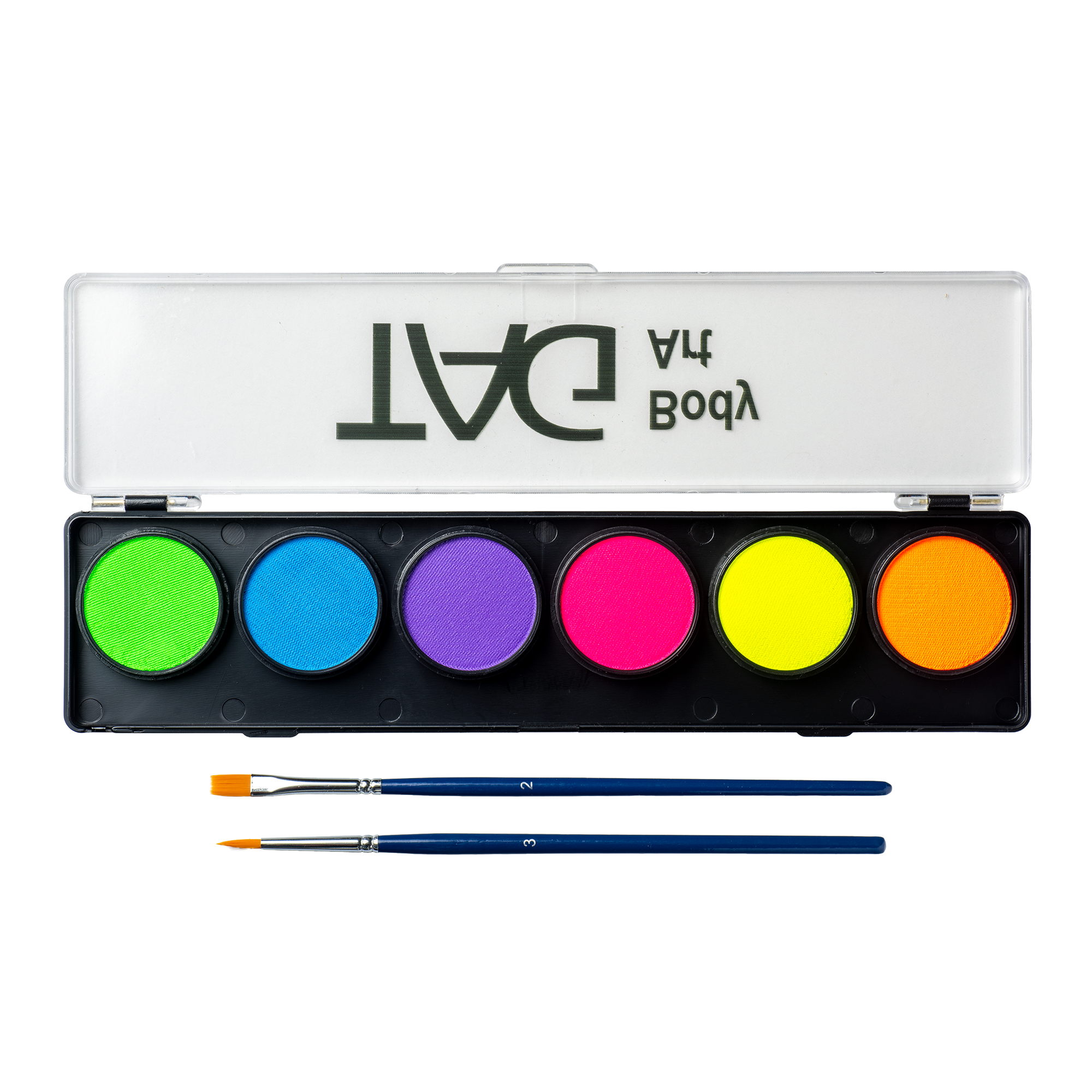 Face and Body Paint Palette - Neon