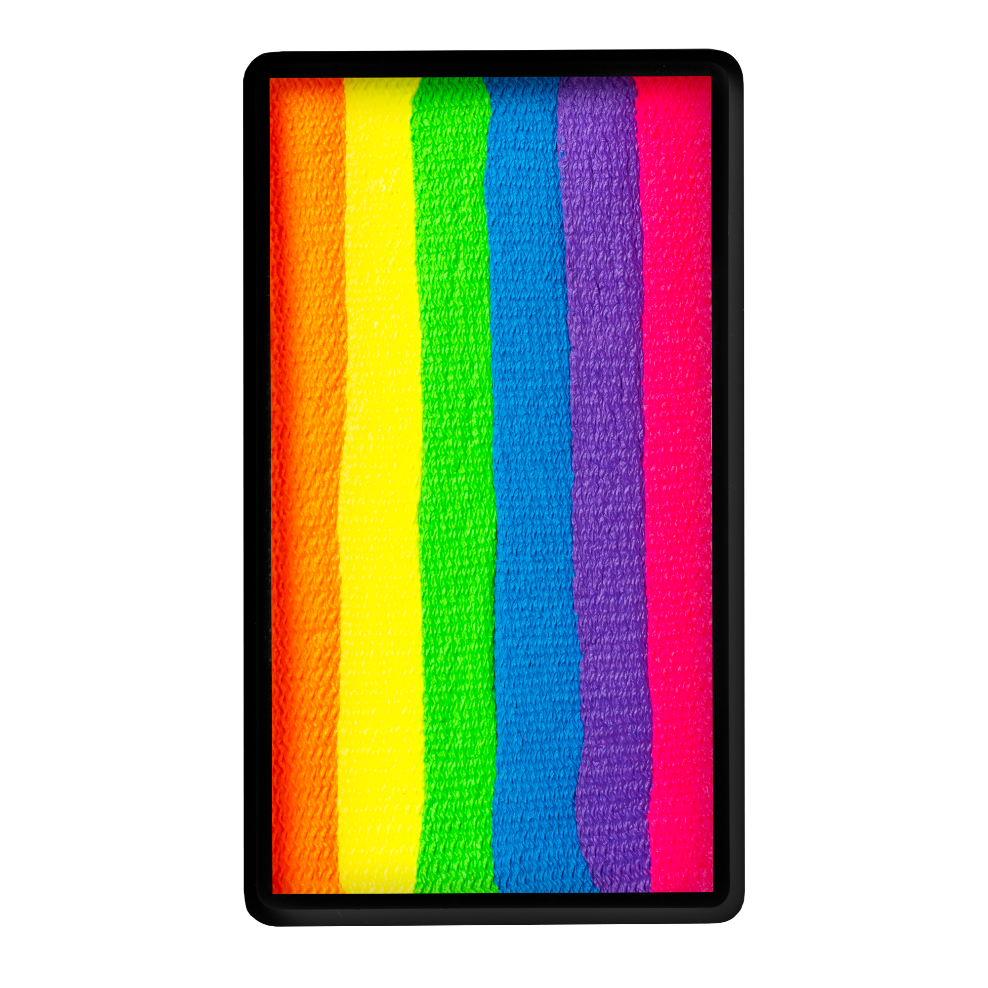 Face Paint 1 Stroke Split Cake - Neon Rainbow