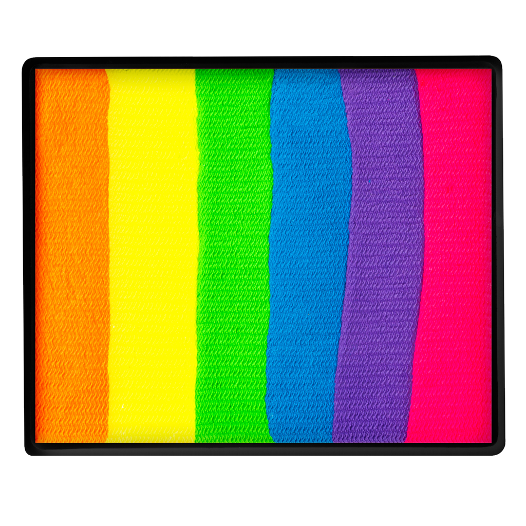 Face Paint Split Cake - Neon