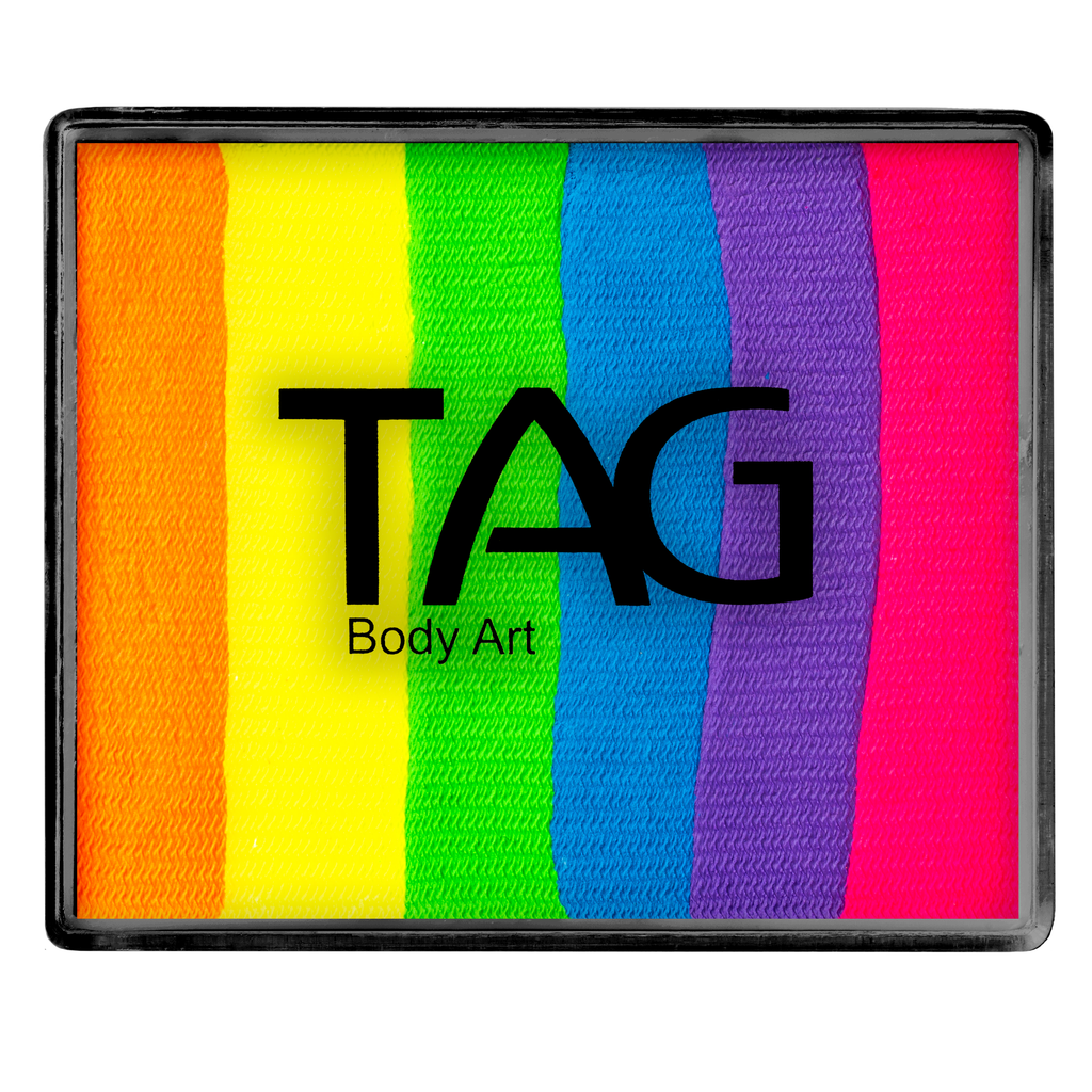 Face Paint Split Cake - Neon
