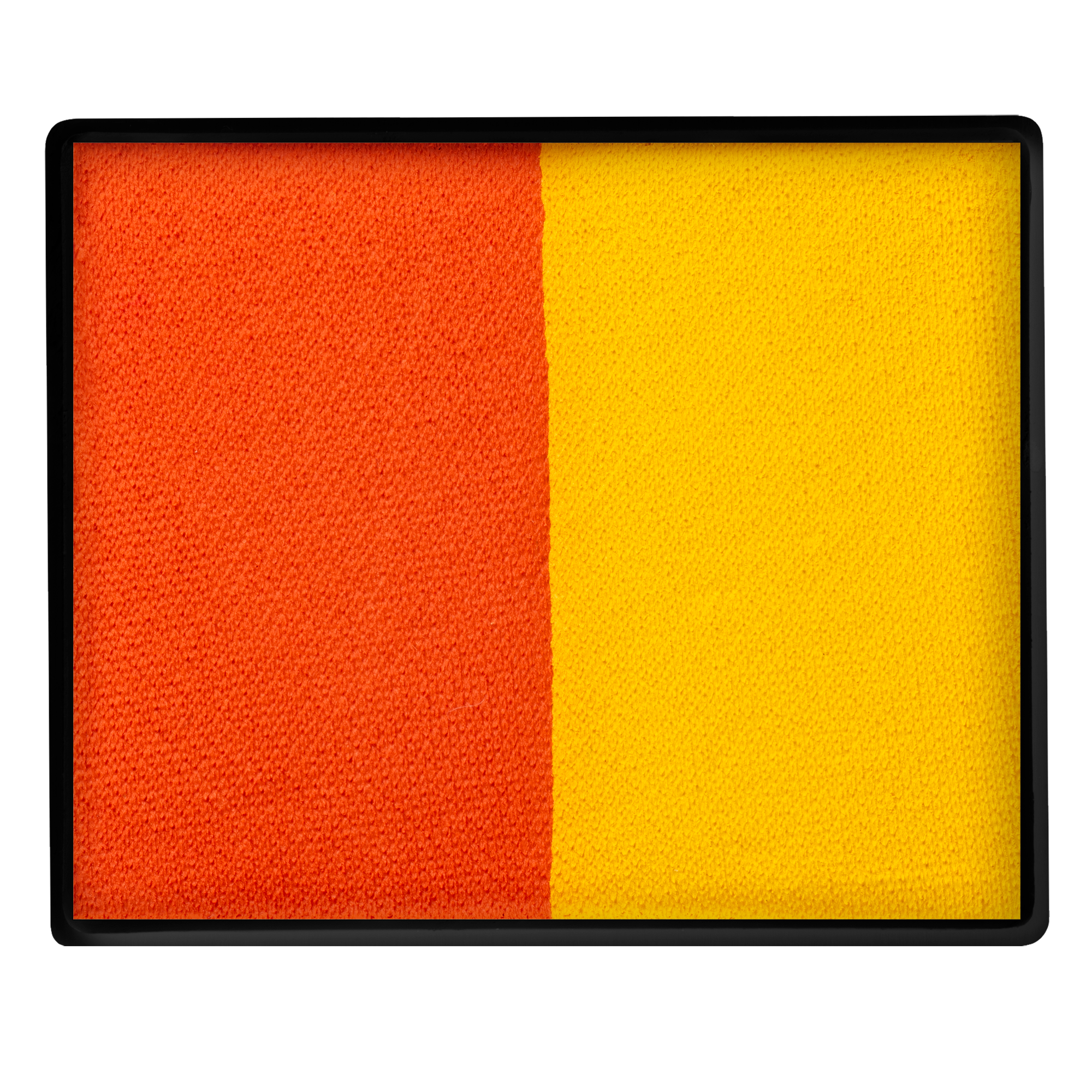 Face Paint Split Cake - Orange and Yellow
