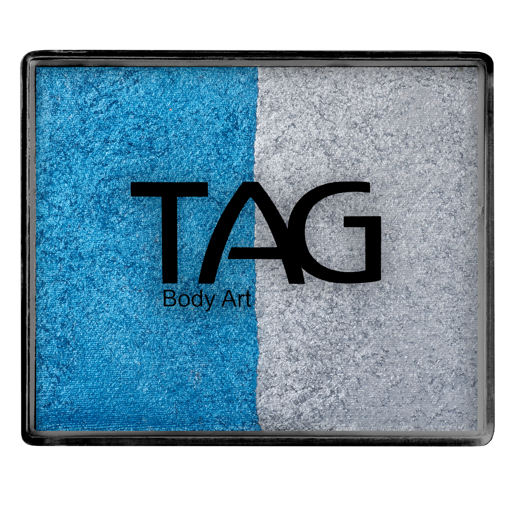 Face Paint Split Cake - Pearl Blue and Pearl Silver