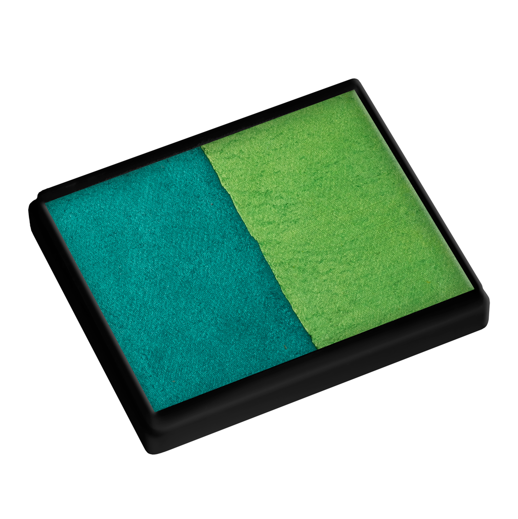 Face Paint Split Cake - Pearl Green and Pearl Lime