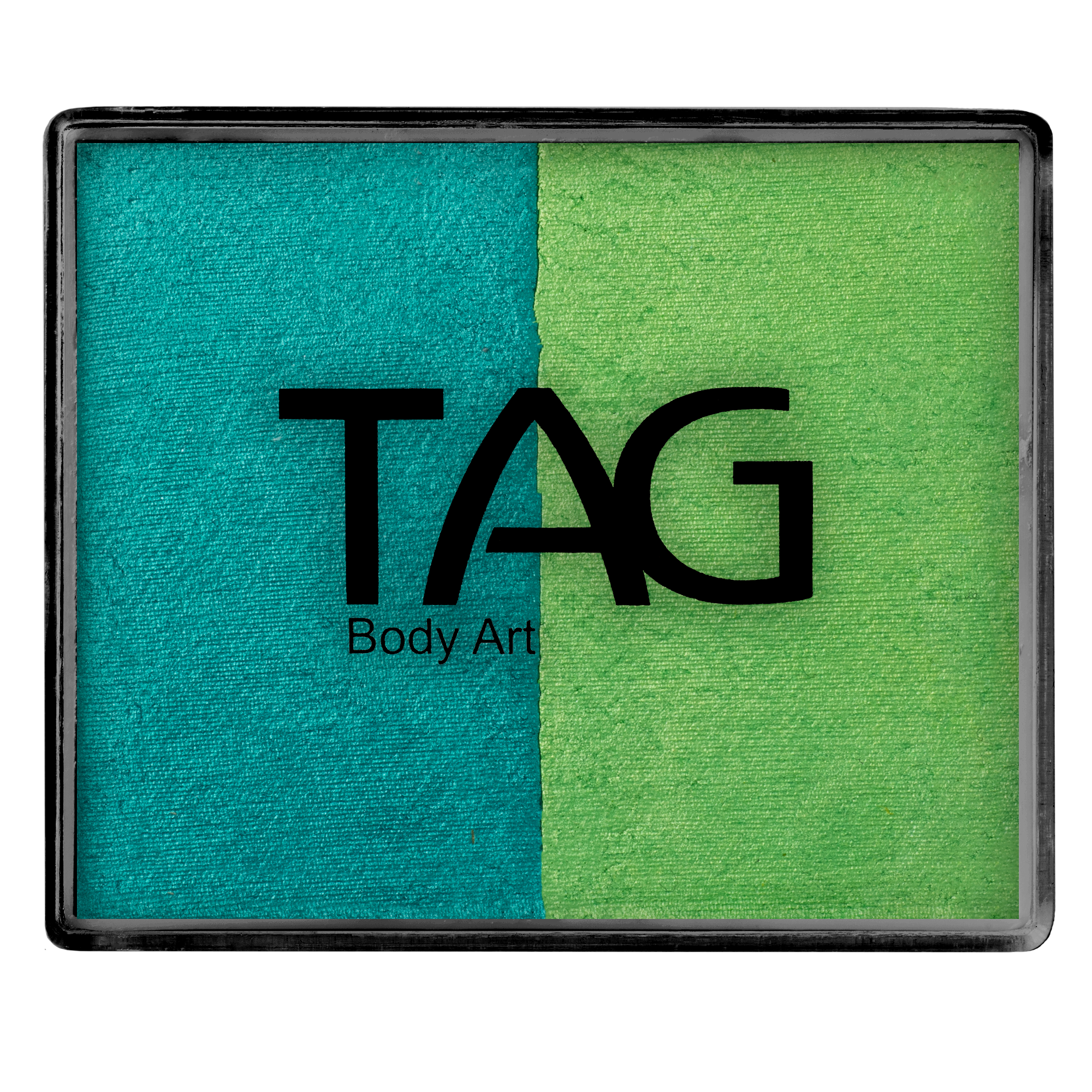 Face Paint Split Cake - Pearl Green and Pearl Lime