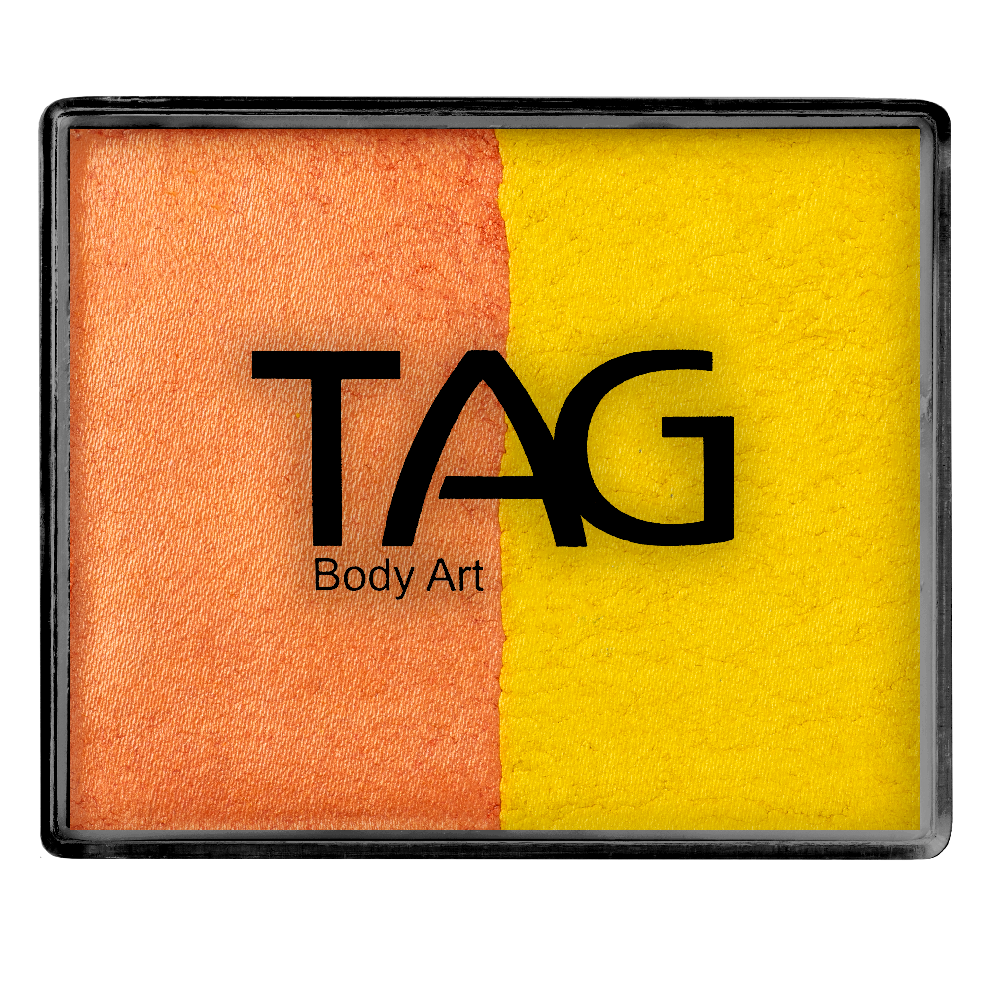 Face Paint Split Cake - Pearl Orange and Pearl Yellow