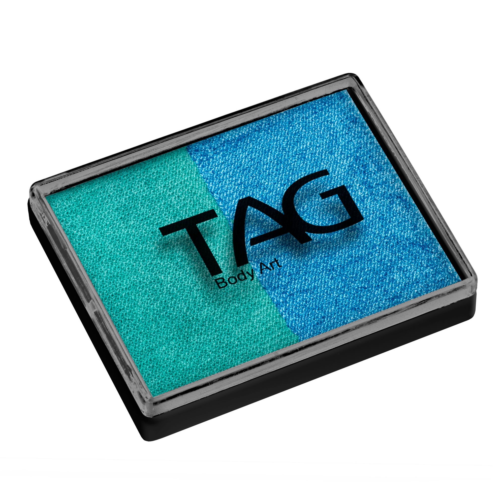 Face Paint Split Cake - Pearl Teal and Pearl Sky