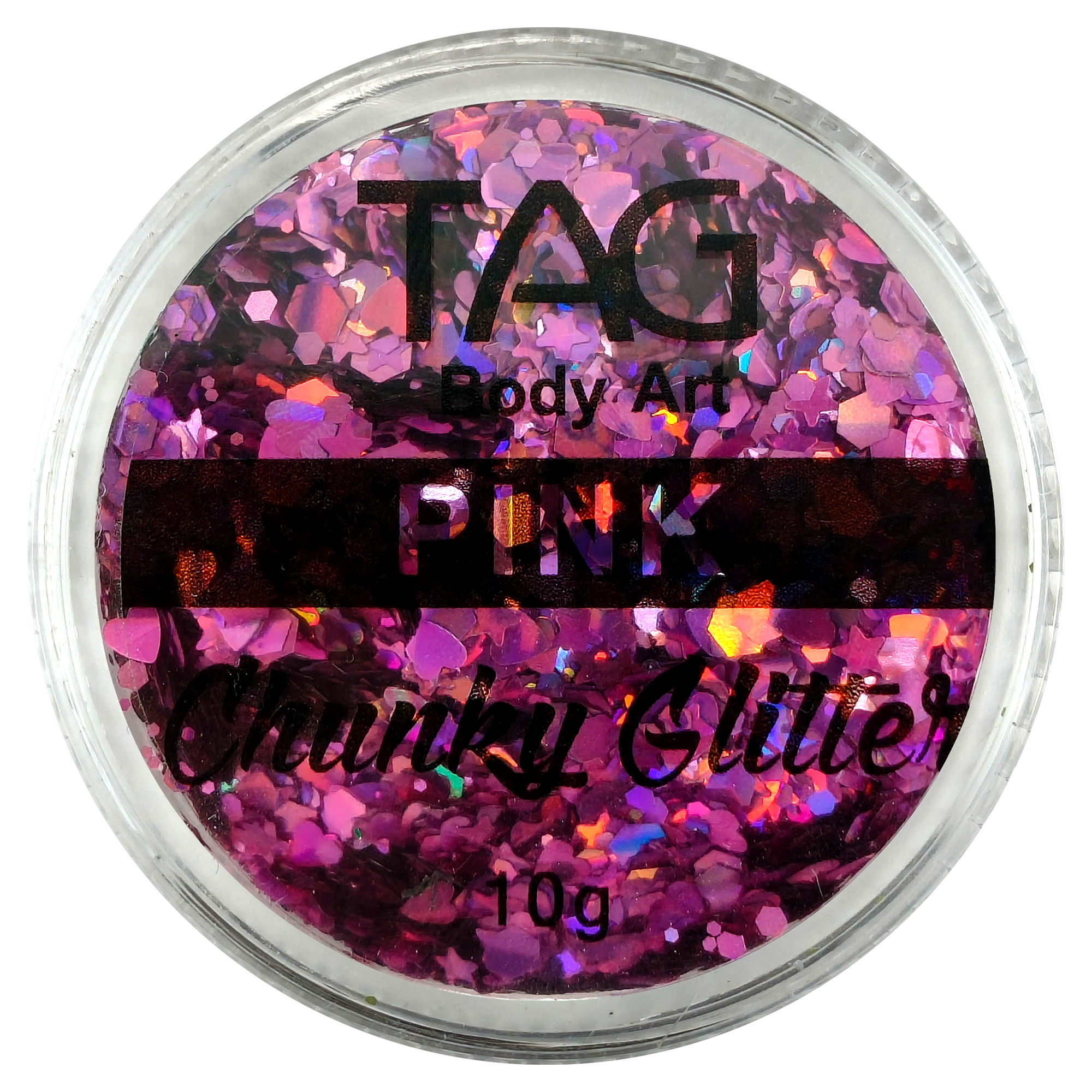 Pink Chunky Glitter