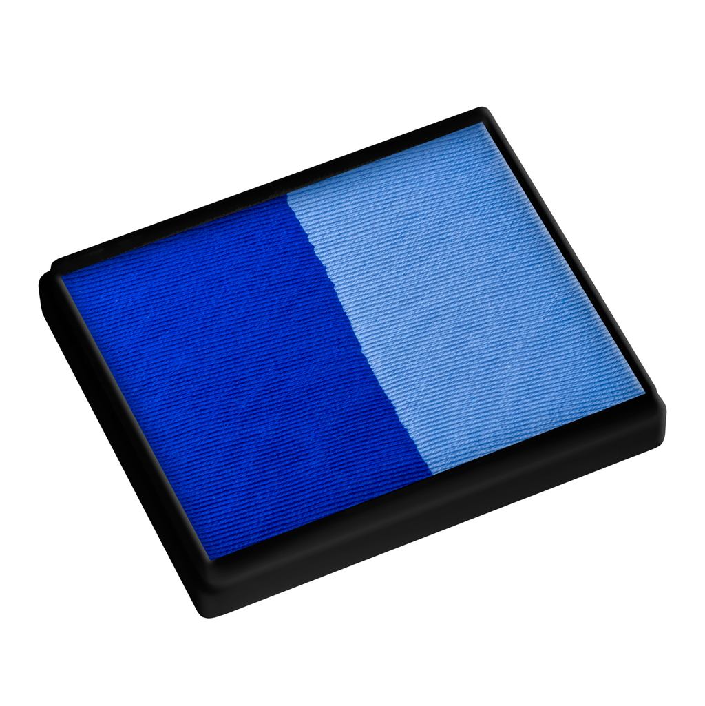 Face Paint Split Cake - Powder Blue and Royal Blue
