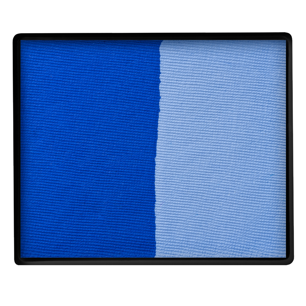 Face Paint Split Cake - Powder Blue and Royal Blue