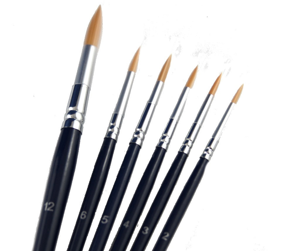 TAG Round Face and Body Paint Brush - Size 2