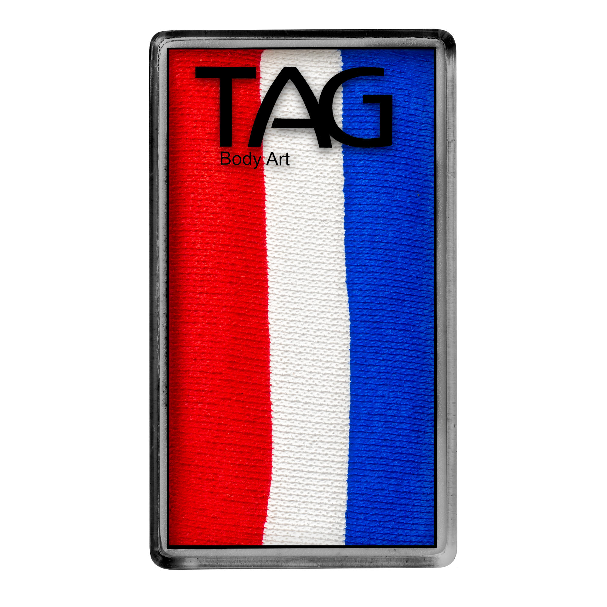 Face Paint 1 Stroke Split Cake  - Red, White and Blue