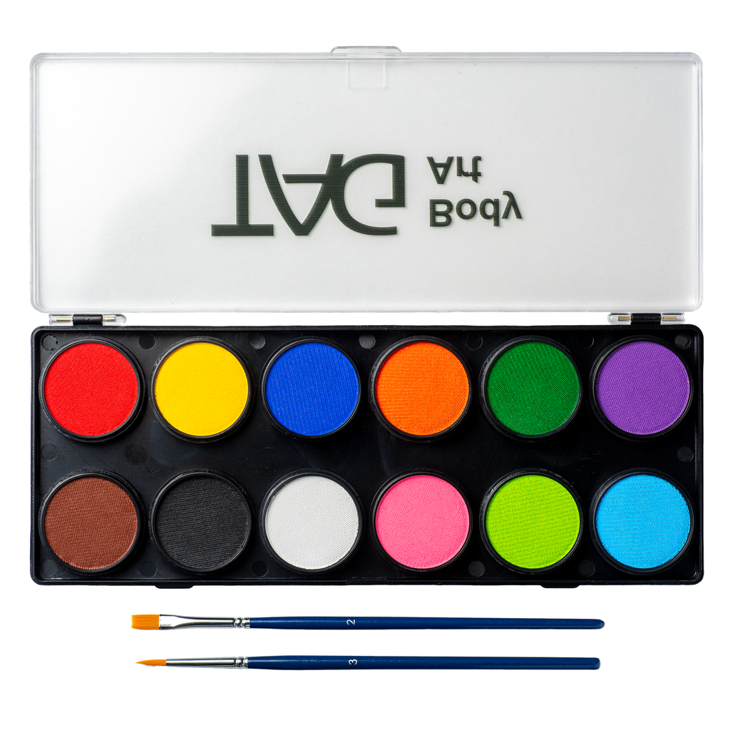 Face and Body Paint Palette - Regular 12