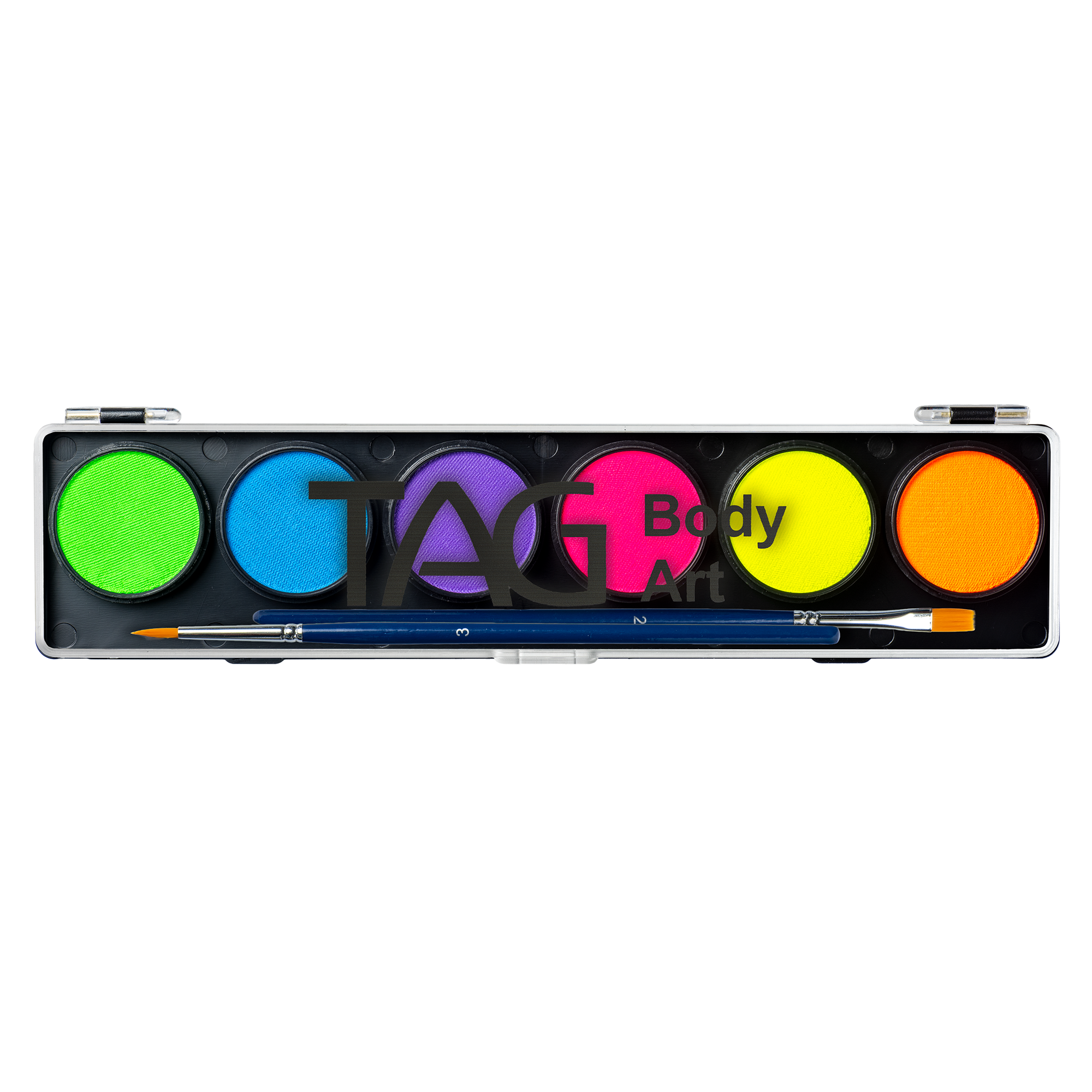 Face and Body Paint Palette - Neon