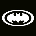 Glitter Tattoo Stencil - Batman