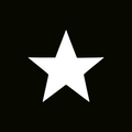 Glitter Tattoo Stencil - Star - Small