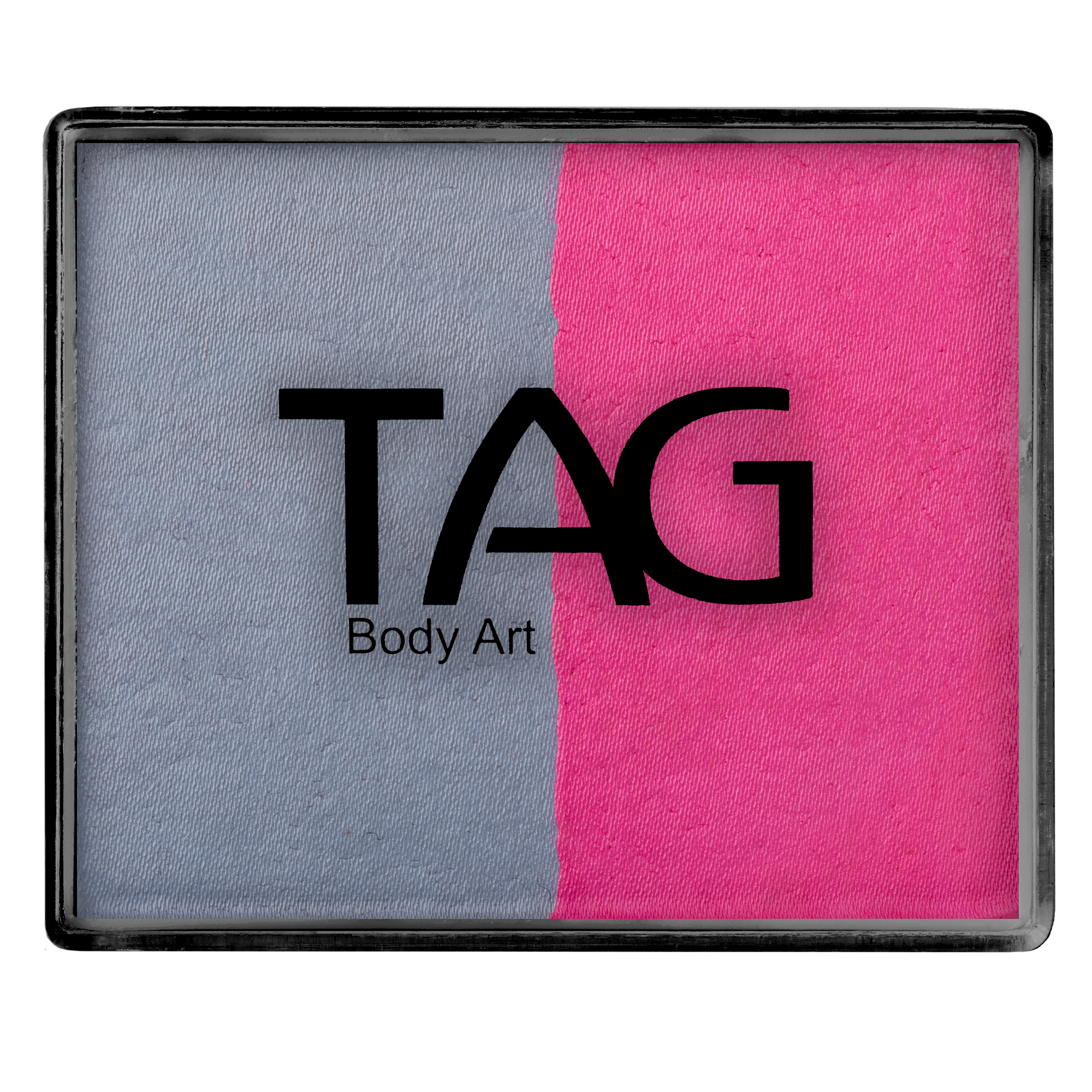Face Paint Split Cake - Soft Grey and Rose Pink