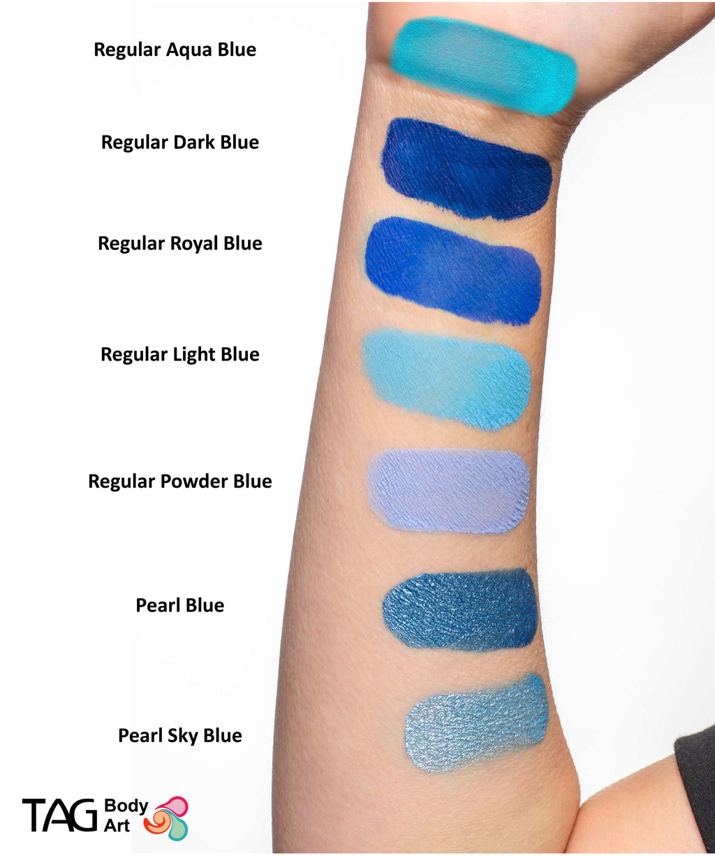 Face and Body Paint - Pearl -  Blue