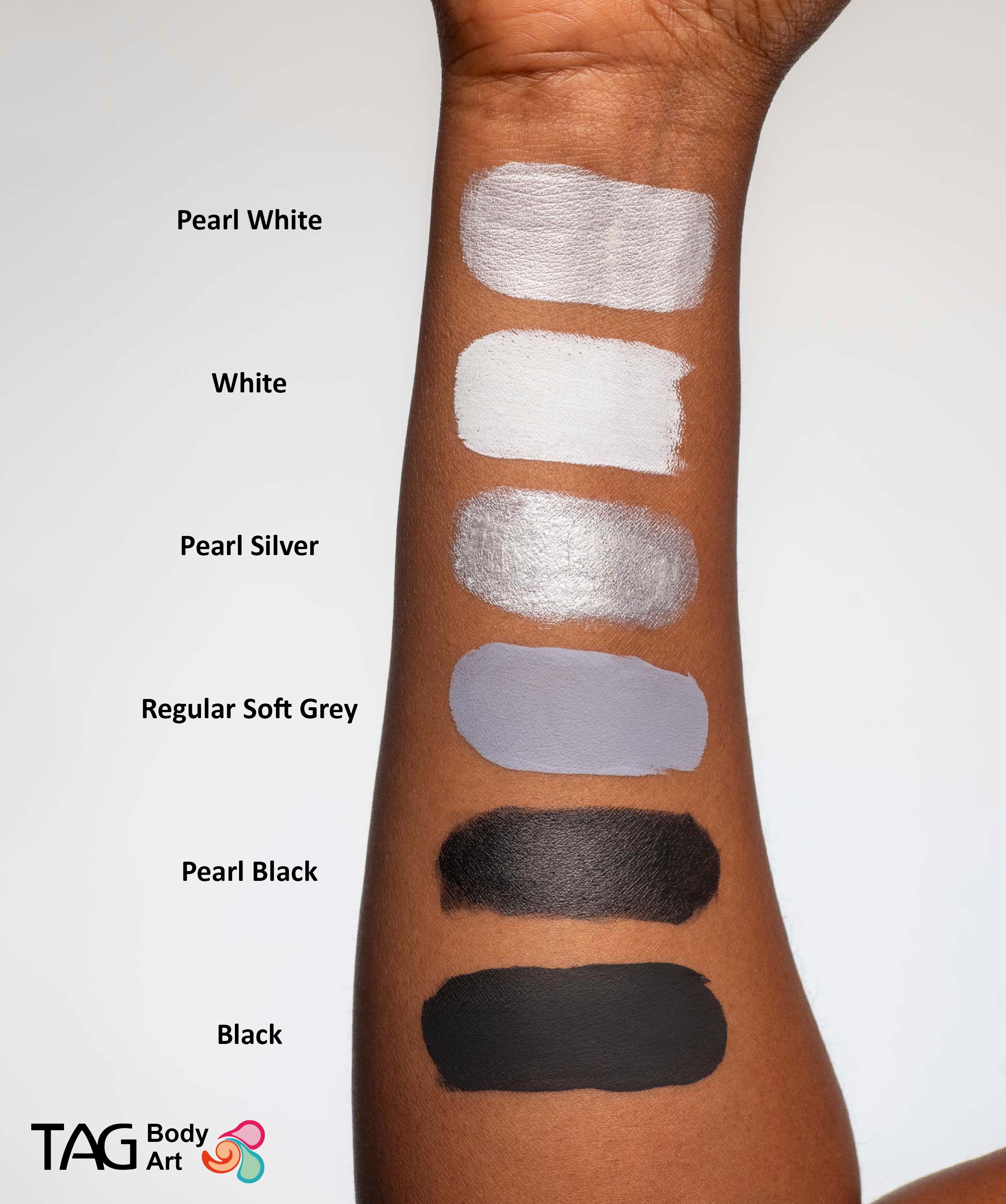 Face and Body Paint - Pearl - Silver