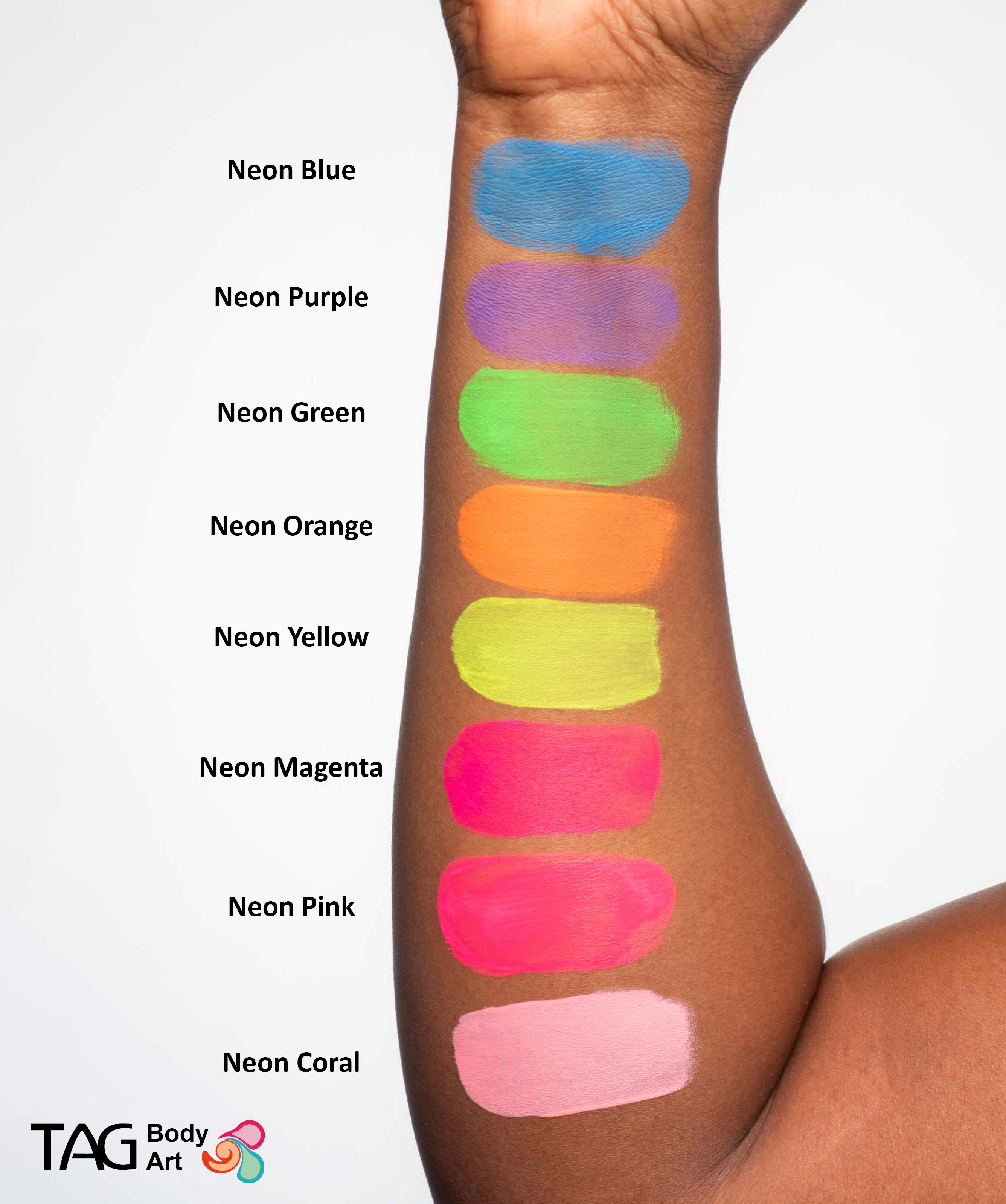 Face and Body Paint - Neon - Green