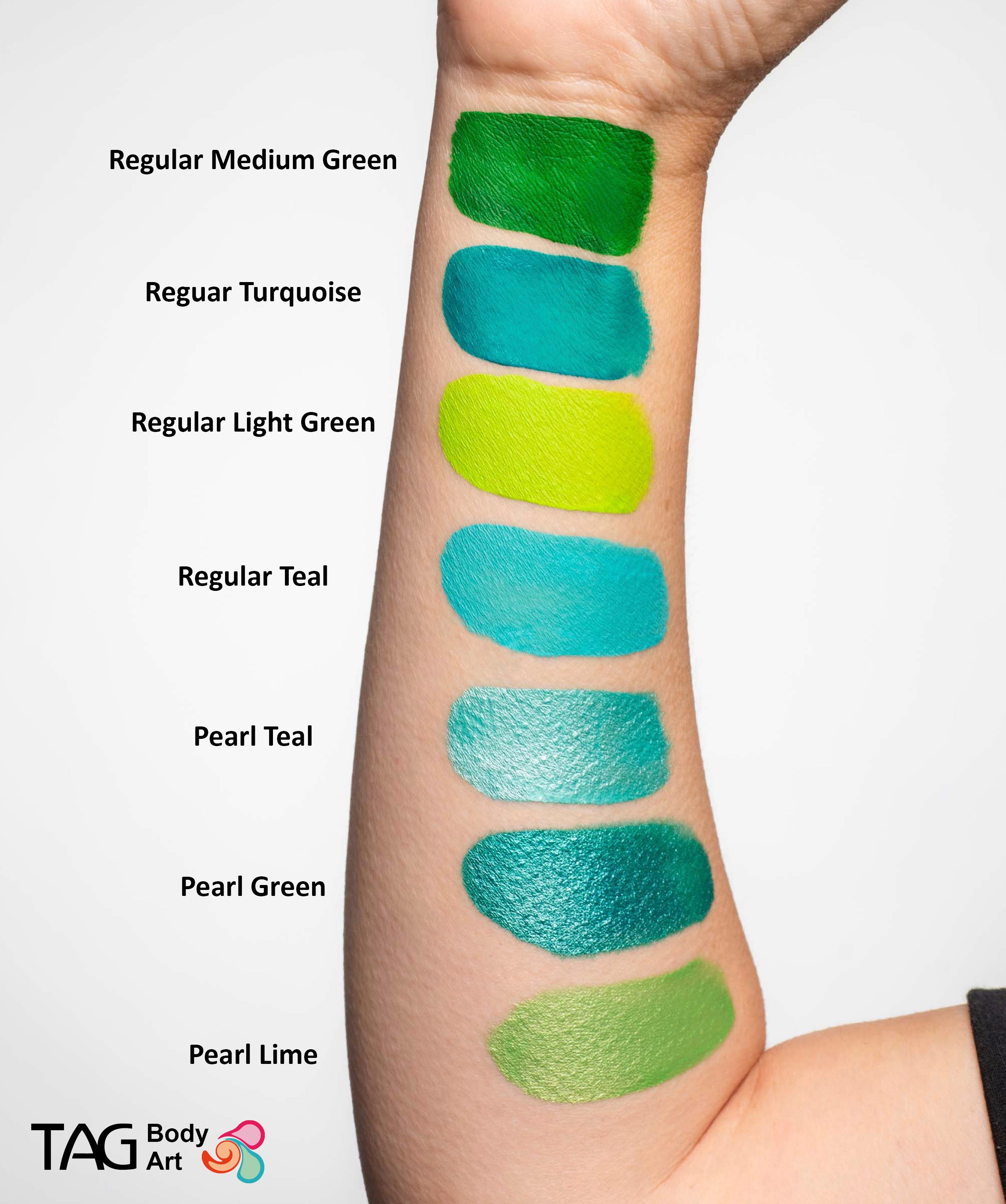 Face and Body Paint - Pearl - Lime