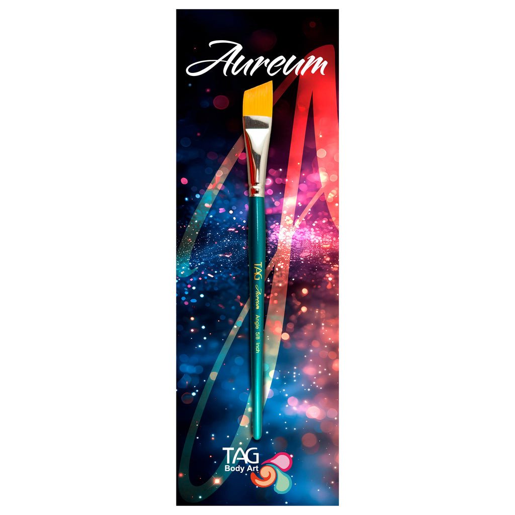 TAG Aureum Angle Face and Body Paint Brush - 5/8 Inch