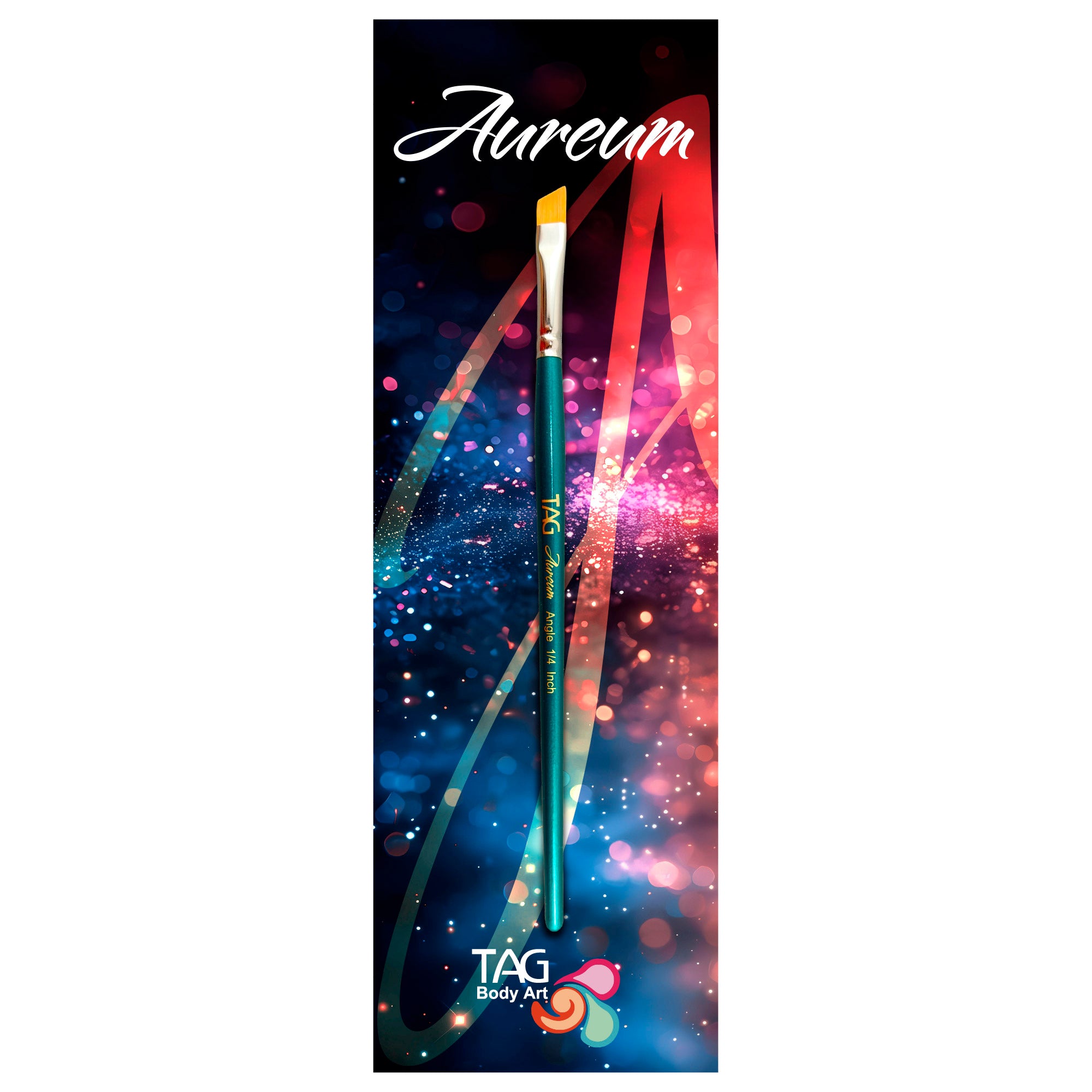 TAG Aureum Angle Face and Body Paint Brush - 1/4 Inch