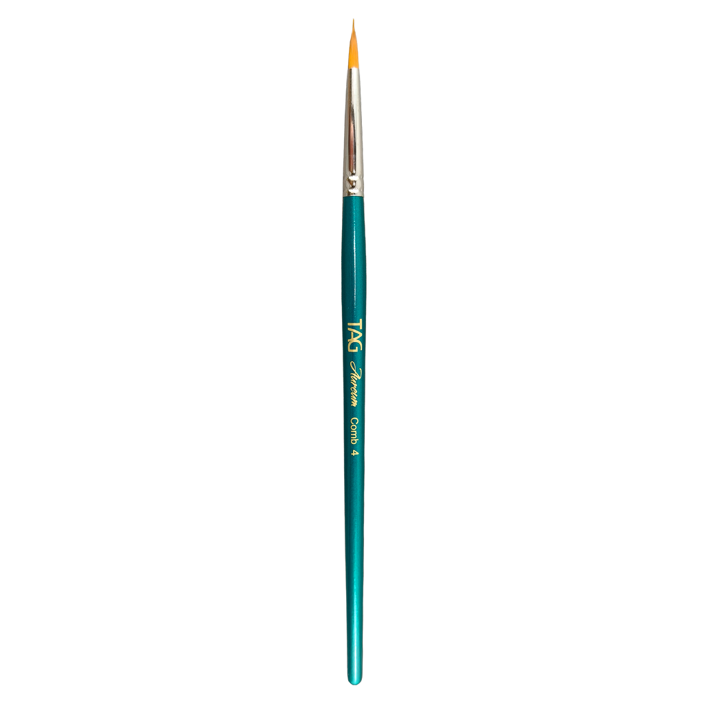 TAG Aureum Comb Face and Body Paint Brush - Size 4