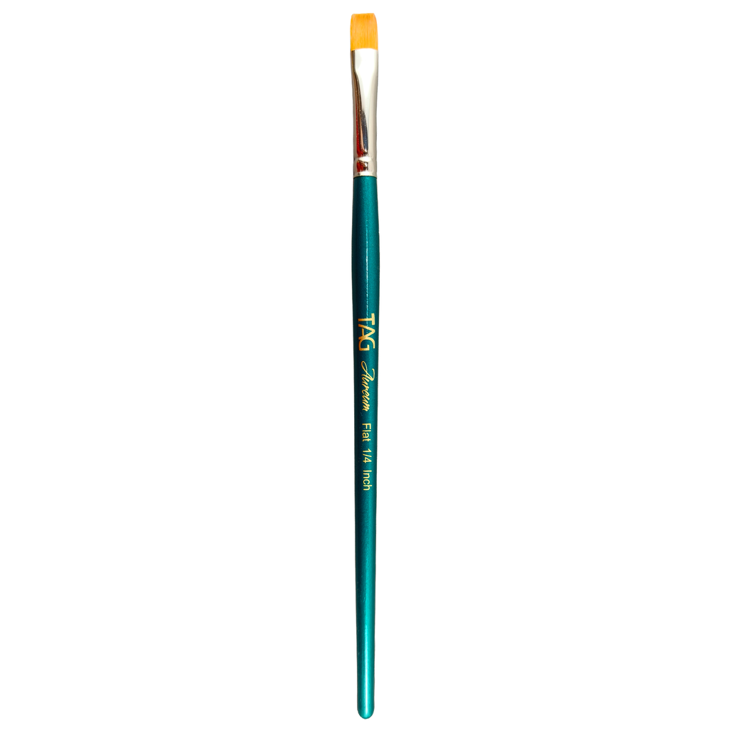 TAG Aureum Flat Face and Body Paint Brush - 1/4 Inch
