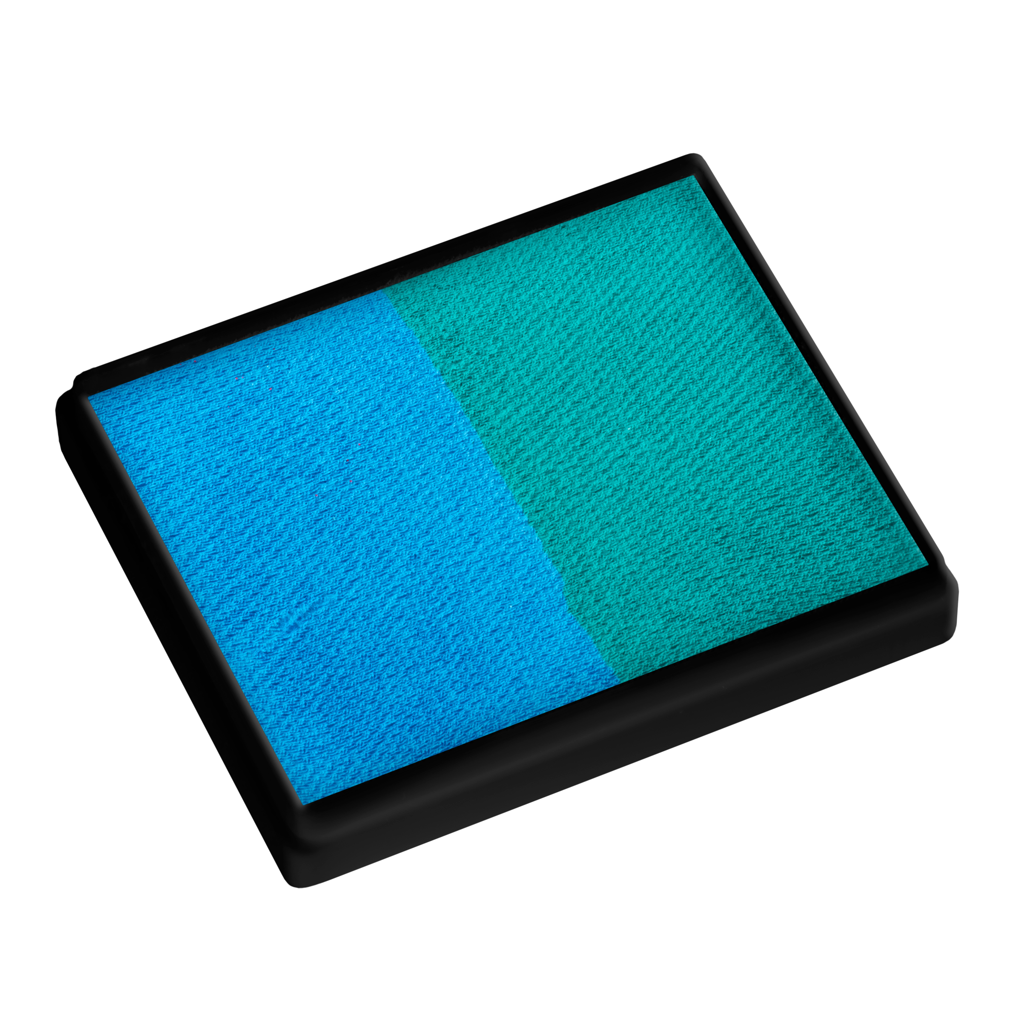 Face Paint Split Cake - Teal and Light Blue