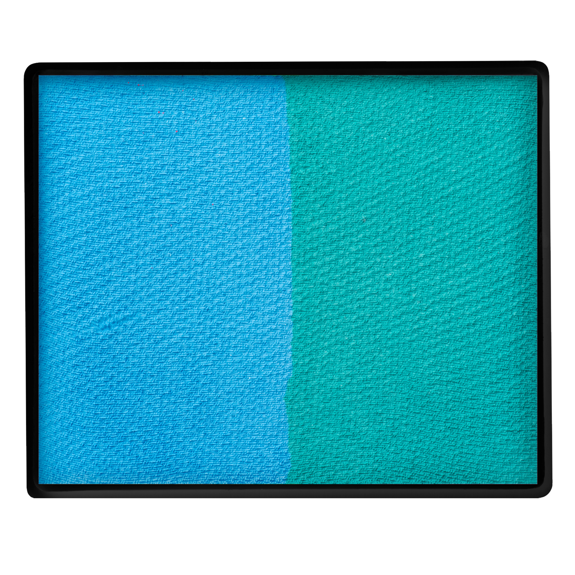 Face Paint Split Cake - Teal and Light Blue